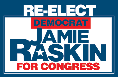 Jamie Raskin for Congress logo